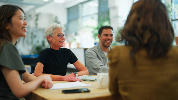 istock Multiracial Team Engaging in Collaborative Discussion at a Green Office 2192970819