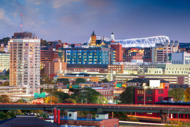 istock Syracuse, New York, USA Town Skyline 2192973630