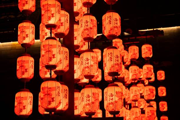 istock Traditional red lanterns illuminating the night. 2192973861