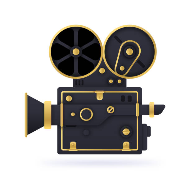 istock Film Movie Vintage Retro Video Camera Projector 2192974267