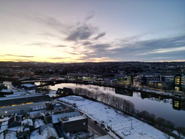istock River Dee At Dusk In The Snow 2192992188