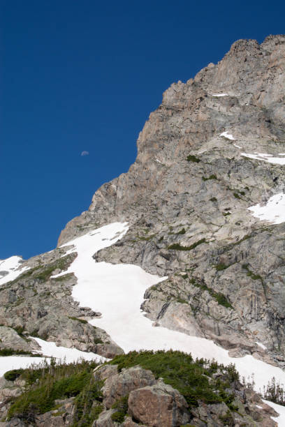 istock The moon behind the Rocky Mountains 2193005997