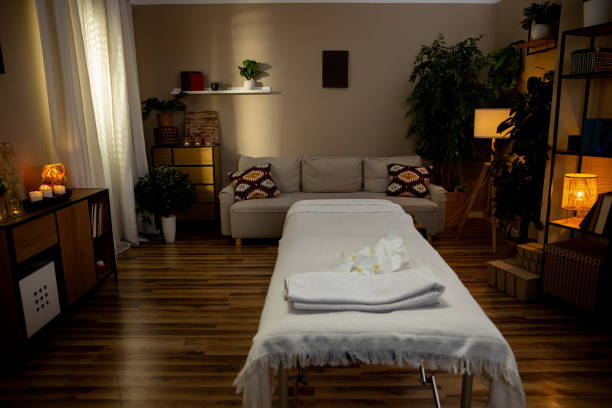 istock A Tranquil and Inviting Massage Therapy Room Designed with Beautiful Natural Decor 2193014943