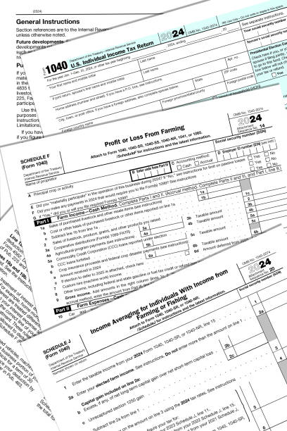 istock 2024 IRS farming tax forms. 2193023942