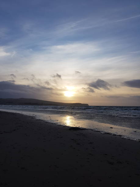 istock Dusk at a beach, Ayr, Ayrshire, Scotland UK 2193024419