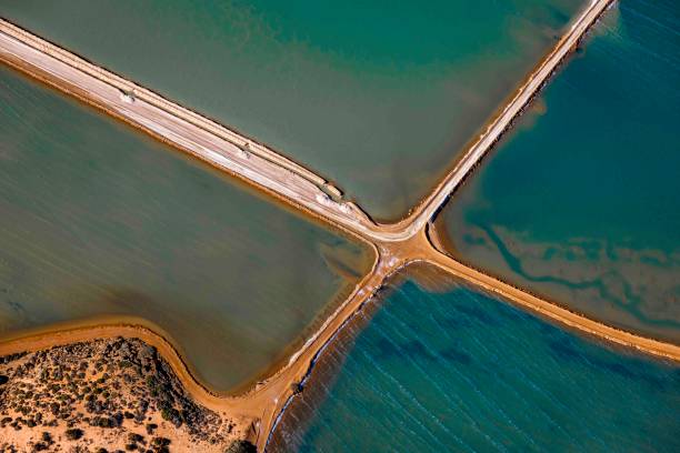 istock Shark Bay Salt Mining Area, Western Australia, Australia 2193027008