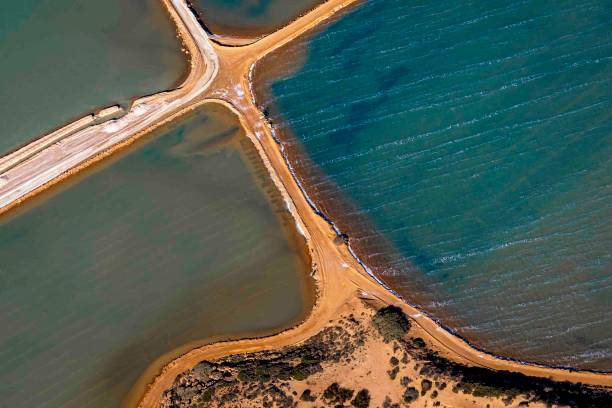 istock Shark Bay Salt Mining Area, Western Australia, Australia 2193027009