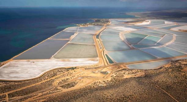 istock Shark Bay Salt Mining Area, Western Australia, Australia 2193027035