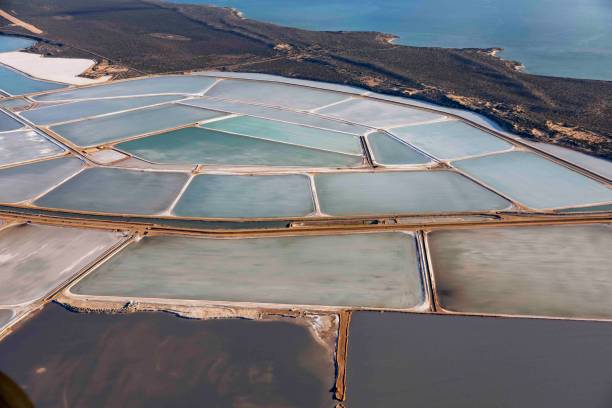istock Shark Bay Salt Mining Area, Western Australia, Australia 2193027040