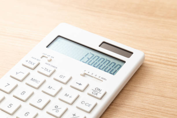 istock A calculator on the table showing 1.3 million. 2193029069