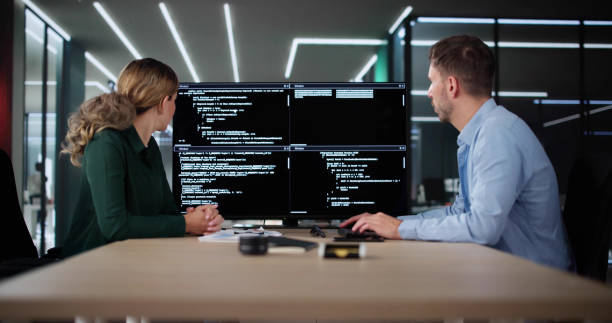 istock Conference Room Meeting With TV Screen 2193033164