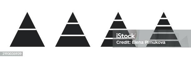 Levels Of Triangular Pyramid Triangle Pyramid Chart Maslow Layer ...