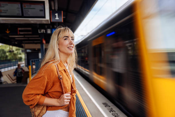 Woman on the move