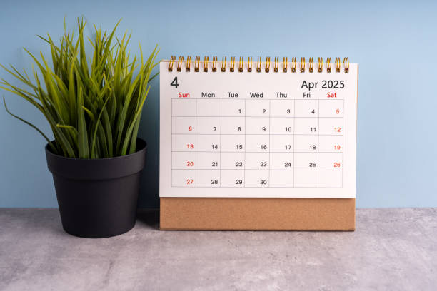 istock Time management and monthly calendar concept. 2193047406