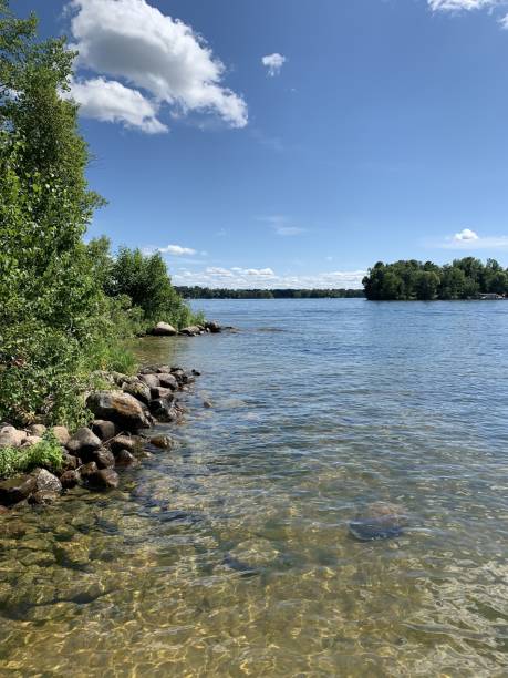 istock Pretty clear lake in Northern Minnesota 2193048681