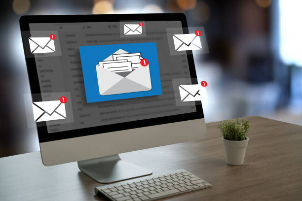 istock reply the message email on computer Businessman is working to important reminder 2193049866