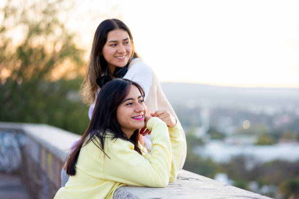 istock Two best friends enjoying the sunset together 2193050714