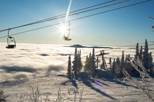 Ski lift at Ski resort