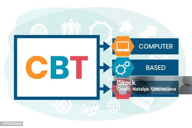 Cbt Computer Based Training Acronym Stock Illustration - Download Image ...