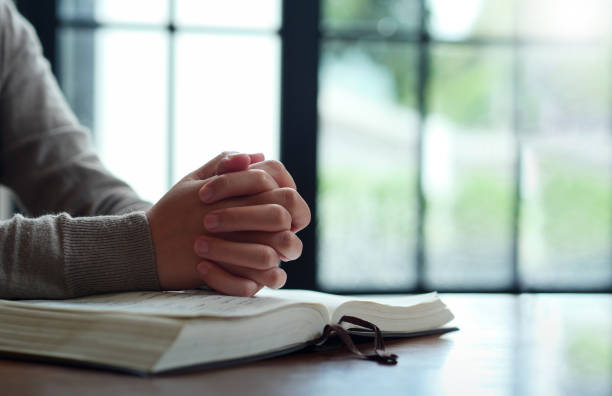 istock Christian life crisis prayer to god. 2193058370