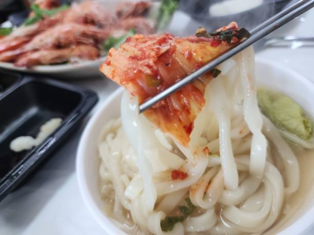 istock Korean noodle dish. Kalguksu 2193058957