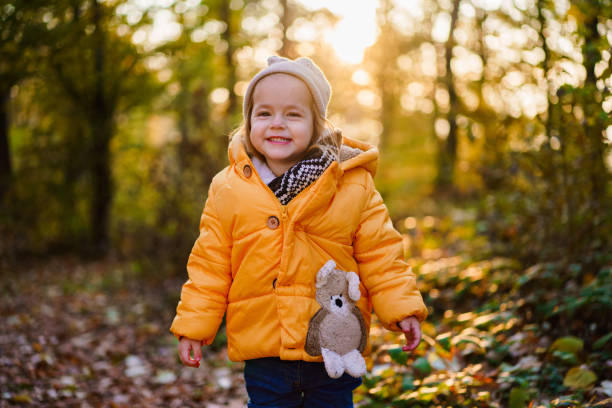 istock Happy little girl enjoying nature 2193062802