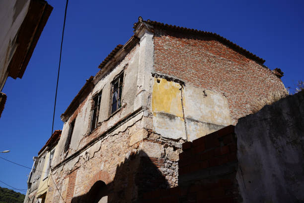 istock Old Building in Ayvalik Town, Balikesir, Turkiye 2193063298