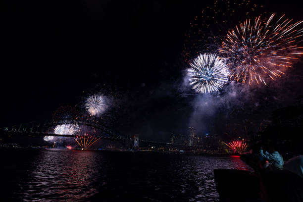 istock New Year Eve Fireworks 2025 from Sydney Harbour Bridge 2193064549