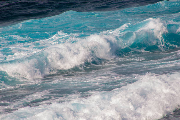 Spring storm on the sea of ​​Amami Oshima