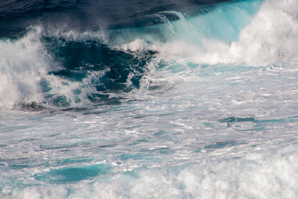 Spring storm on the sea of ​​Amami Oshima