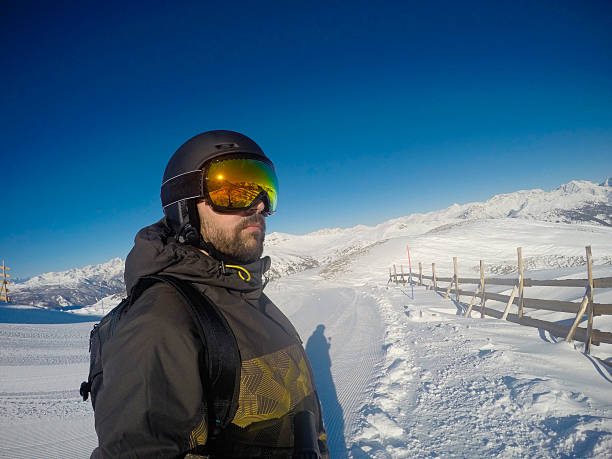 Skiing at North America's top ski resort. Canada's best ski resort. Wintersports in the mountains.