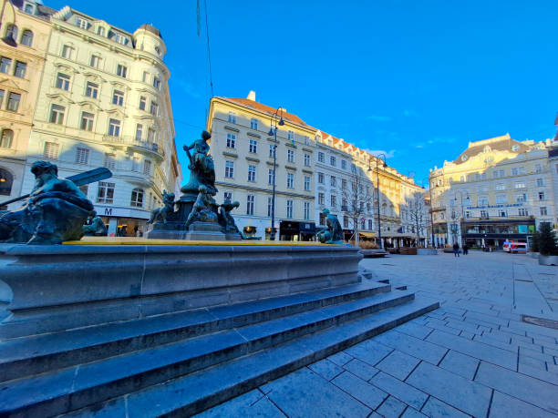 istock Donner Fountain, New Market square Viena 2193066619