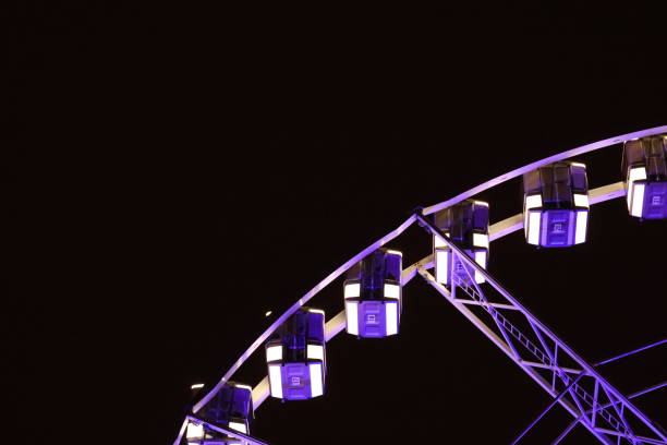 istock Budapest's Ferris wheel as seen on Christmas Eve evening 2193067960