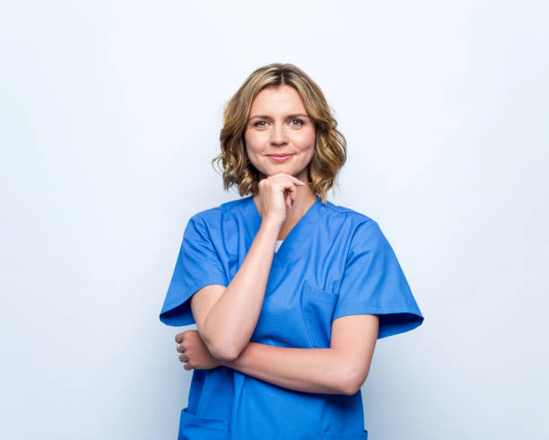 istock Portrait of friendly nurse 2193068300