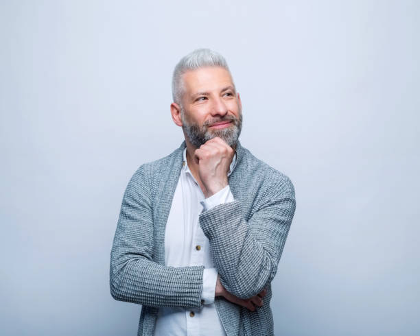 istock Portrait of thoughtful mature man 2193068640