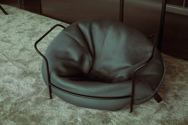 istock Coworking, a comfortable chair for working with a laptop 2193070623