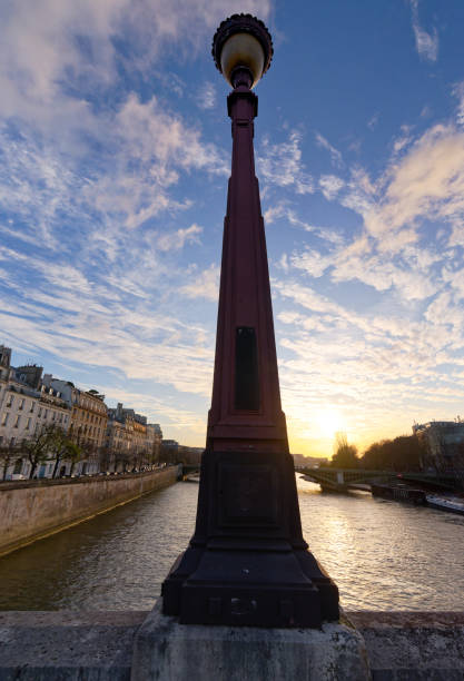 La Tournelle bridge in the 5th arrondissement of Paris city