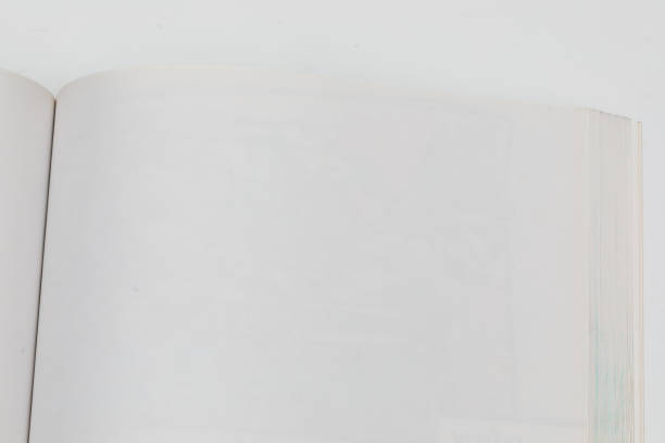 istock Open Book with Blank Pages on White Background - Minimalist Stock Photo 2193079208