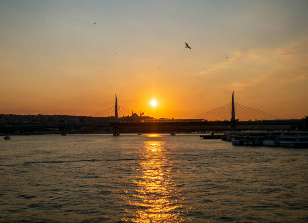 istock A breathtaking sunset over the Bosphorus Strait in Istanbul 2193089168