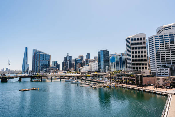 Darling Harbor in Sidney in Australia.