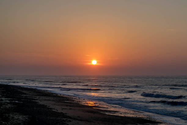 istock Stunning sunset along the Norfolk Coast 2193093910