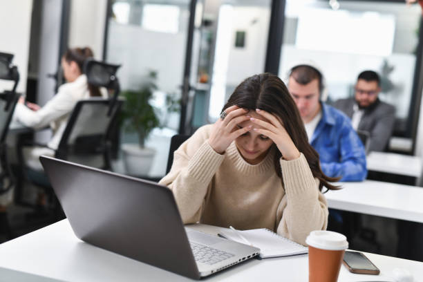 istock Female Entrepreneur Having Mental Breakdown at Work Place After Disappointing Meeting 2193096739