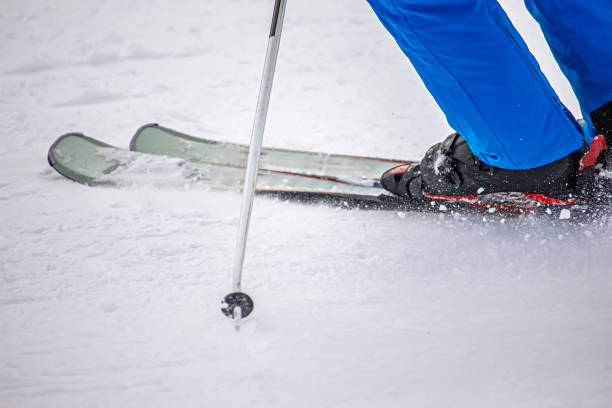 istock Close-Up of Skier in Action 2193101495