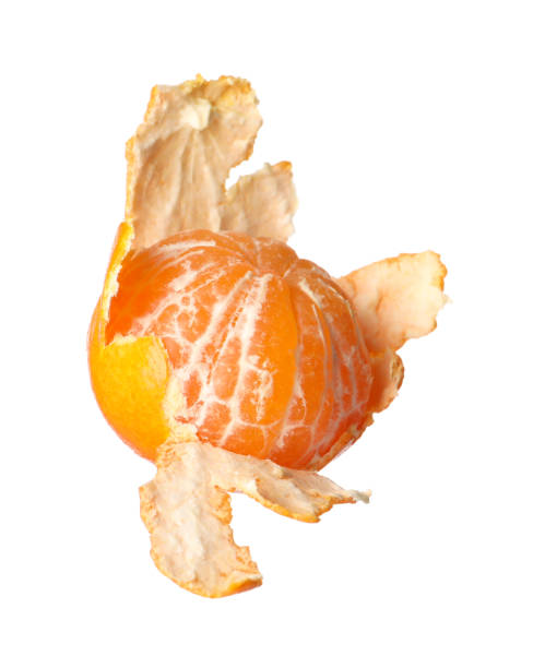 istock One fresh ripe tangerine isolated on white 2193109147