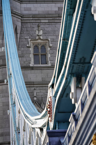 istock Tower Bridge London Steel Supporting Structure, High Victorian Gothic style daytime view, United Kingdom 2193115638