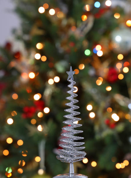 Festive gifts and ornaments at Christmas time