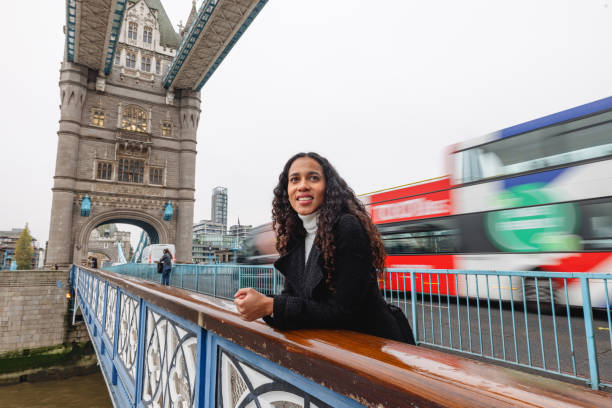 istock Hispanic Tourist Enjoying London Bridge View 2193119556