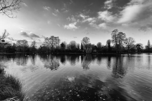 istock Daumesnil lake in Winter season. 2193122393