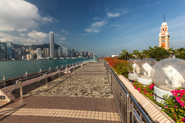 Day view on Hong Kong city