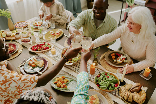 istock Family Clinking Glasses 2193126104